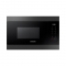 Micro onde encastrable 850W 22L Niche 38cm Carbone