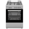 Cuisiniere 60X60 4 Gaz Four GAZ Classe A Inox et Silver