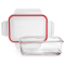 Récipient rectangulaire en verre Borosilicato 900 ml
