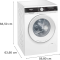 Lave Linge Front 9kg 1400trs i-DOS Classe A