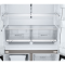 Refrigerateur 4 Portes 646L DoorCooling MultiAirFlow Classe E Silver