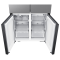 Refrigerateur 4 Portes 648L Ouvert.porte auto Classe E Inox