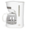 Cafetiere electrique 12 tasses 1.25L Blanche