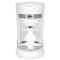 Cafetiere electrique 12 tasses 1.25L Blanche