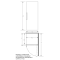 Congelateur 70CM 366L NO FROST Classe D