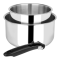 Set de 2 casseroles (D16+D20) + 1 poignee Inox